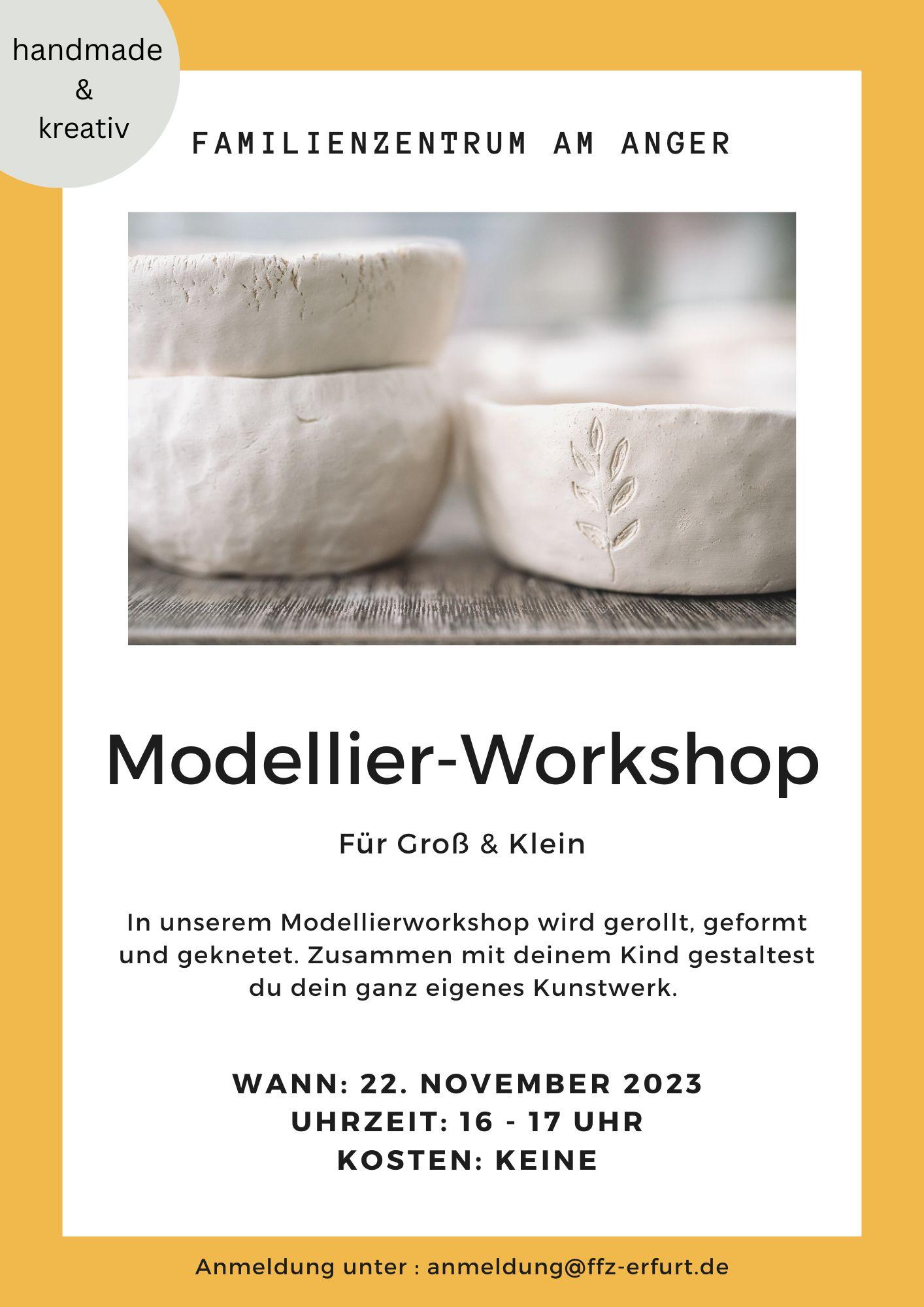 Modellier-Workshop 22.11.2023