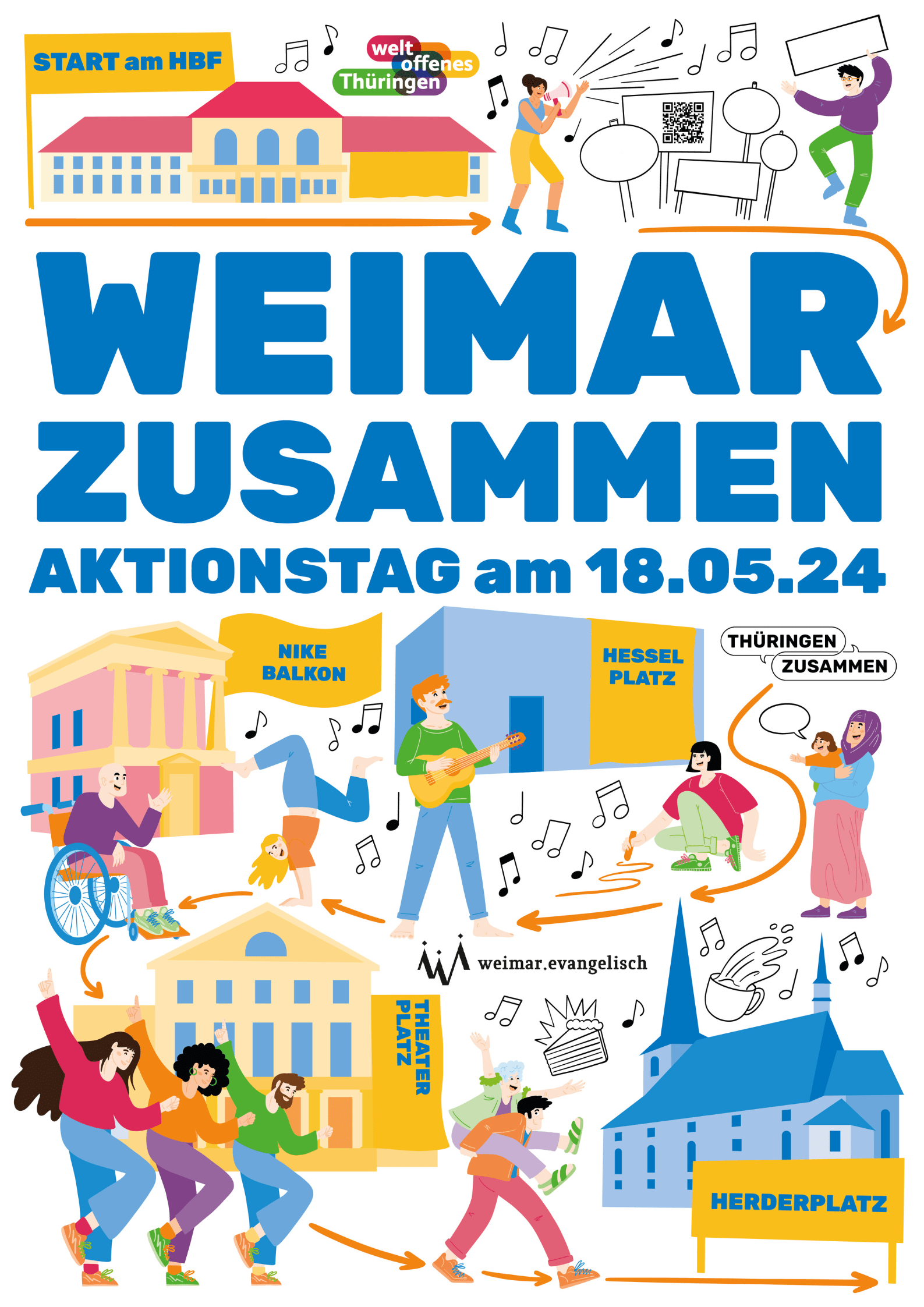 Initiative Weltoffenes Thüringen in Weimar – Mitmachen!