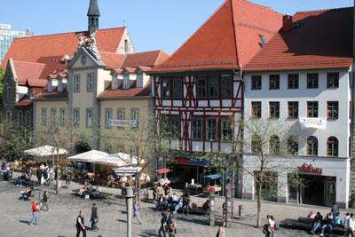 Außenansicht des Familienzentrum auf dem Anger Erfurt